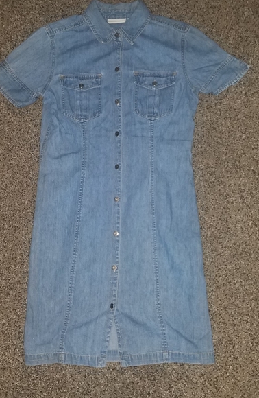 liz claiborne denim dress